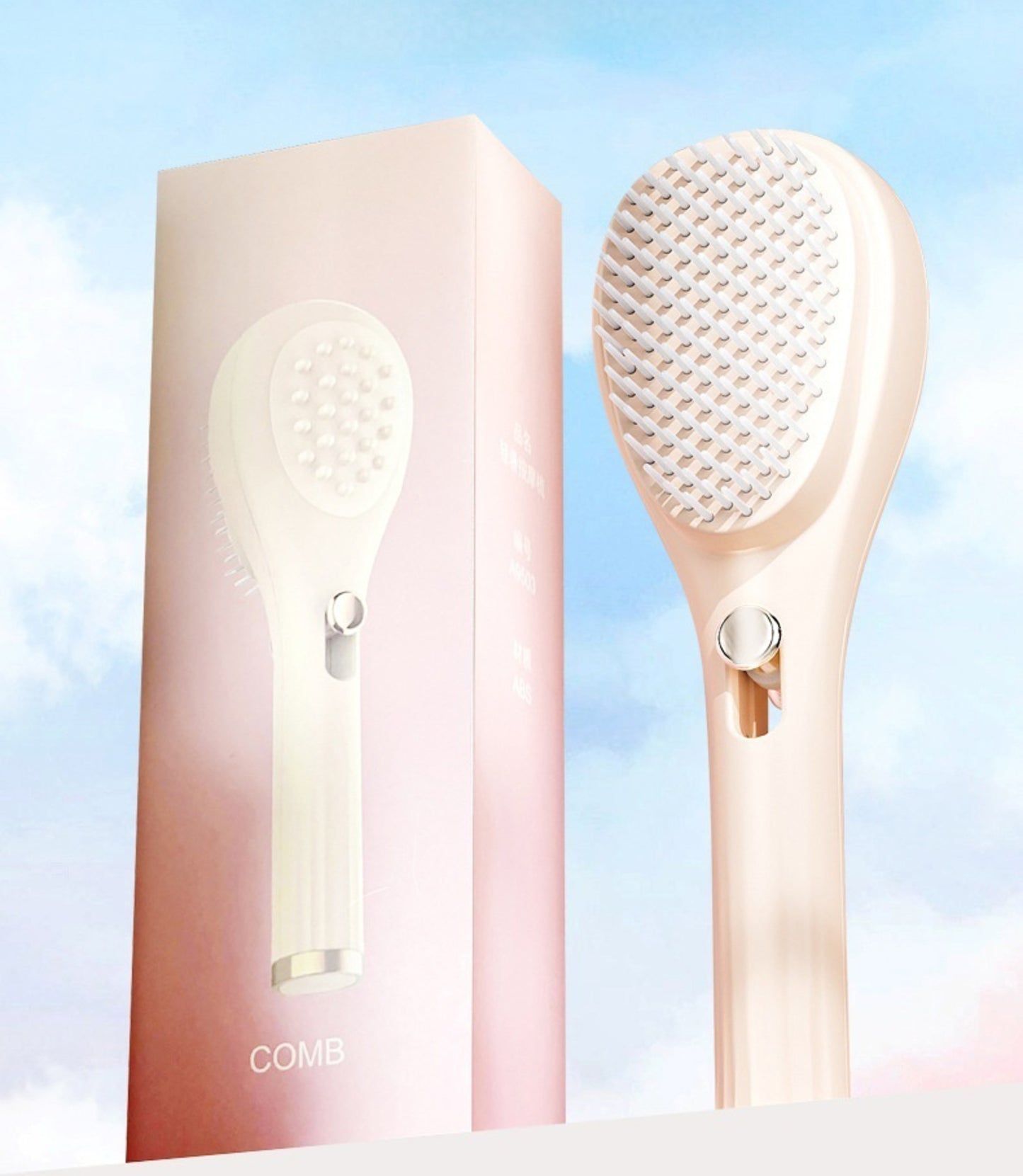 Self Cleaning Hairbrush