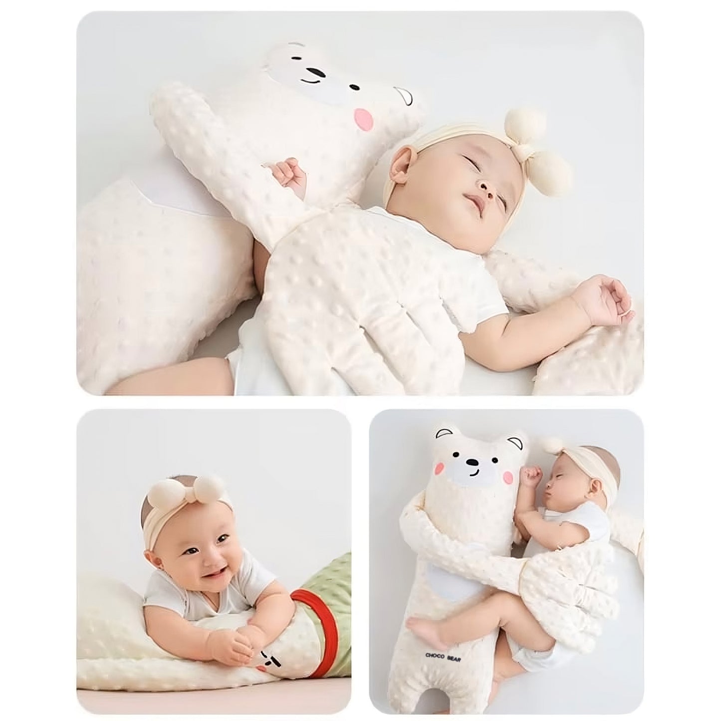 Choco Bear™ Baby Patting Pillow
